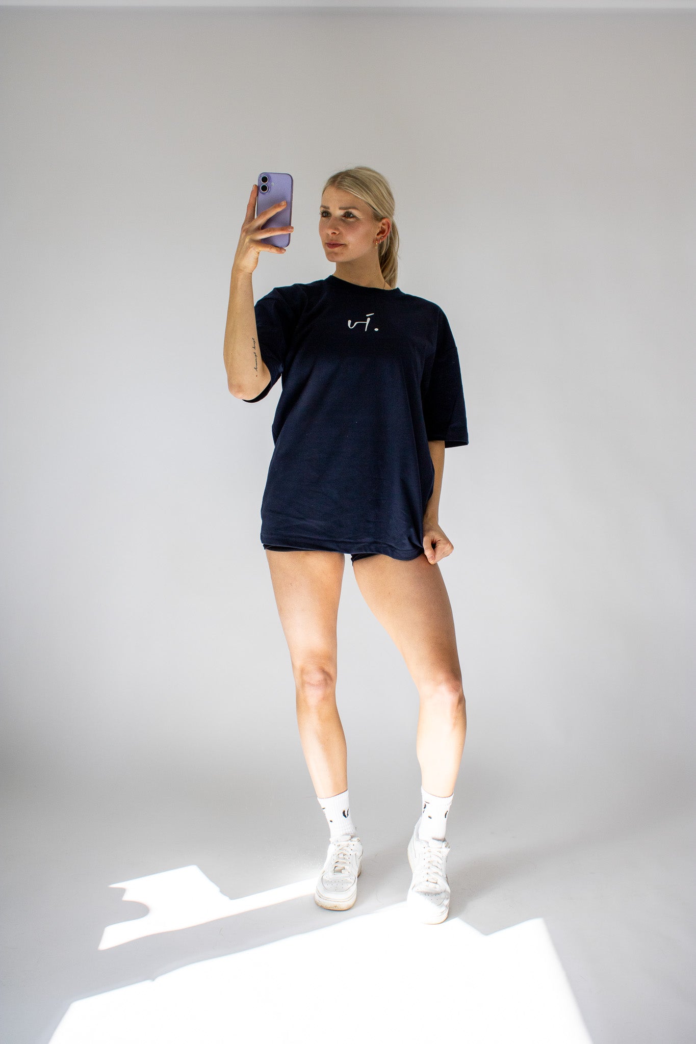 vi. Within Oversized Shirt Woman